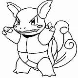 Coloring Pokemon Wartortle Pages Adult Pikachu Baby Getcolorings Printable Coloringpagesonly Ninja sketch template