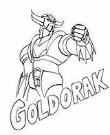 Goldorak Coloriages Colorare Goldrake Disegni Dessins Gratuit sketch template