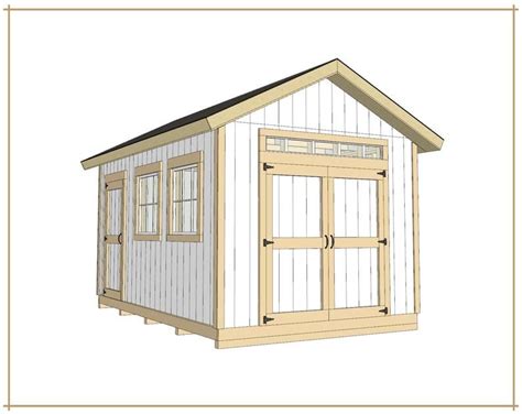 garden shed plans  build guide diy woodworking etsy shed plans shed building