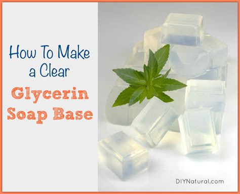 how to make glycerin soap a base recipe