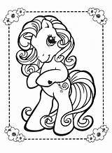 Pony Little Coloring Pages Old Cool Horse Getcolorings Print Mlp Truth sketch template