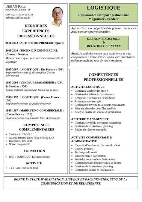 exemple de cv responsable qualite gratuit sample resume