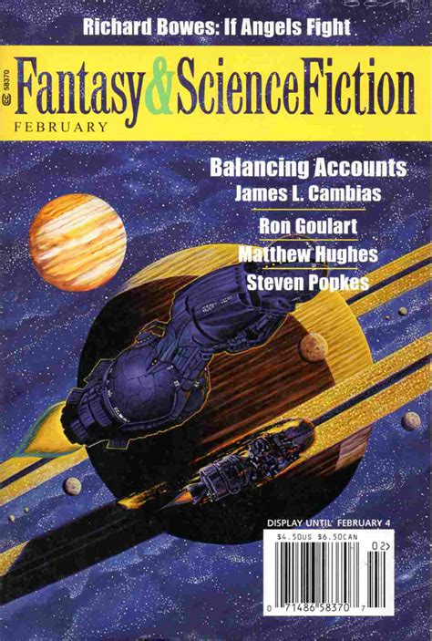 publication  magazine  fantasy science fiction february
