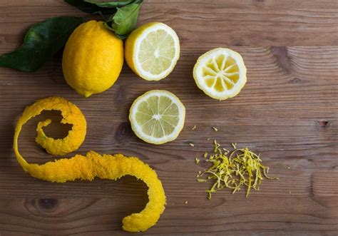 difference  lemon peel zest  rind golden pear recipes