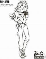 Barbie Chelsea Colouring Anything sketch template