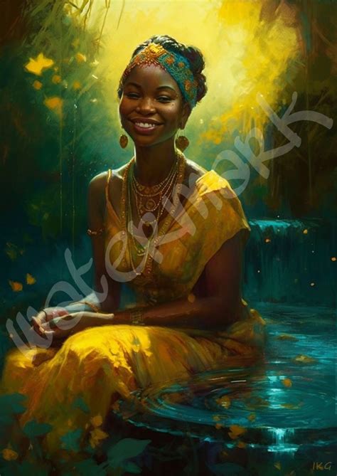 orisha oshun goddess of the river love goddess blessings of etsy in