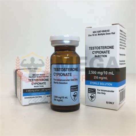 testosterone cypionate  mgml ml vial hilma biocare