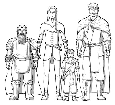 Human Halfling Elf Dwarf Height Differences By