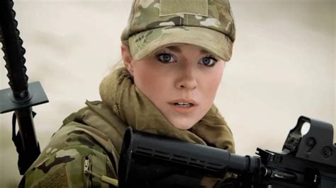 beautiful military women shooting hot girls guns army