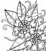 Paper Craftsy Coloring Pages Crafts Flowers sketch template