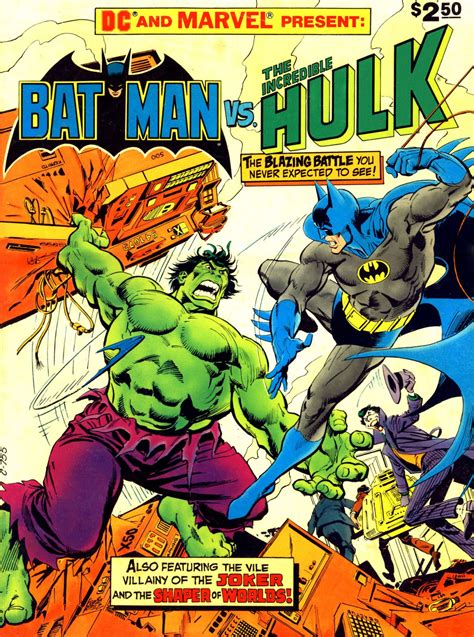 batman vs the incredible hulk fall 1981 cover by jose