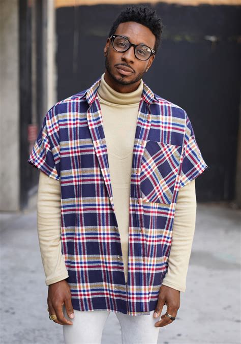 diy turtleneck and button up combo norris danta ford