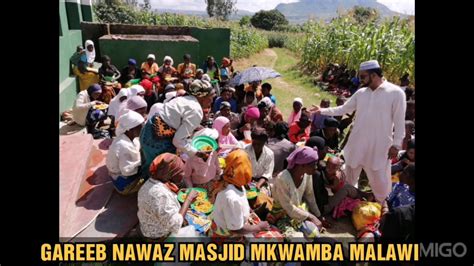 training  gareeb nawaz masjid mkwamba village malawi youtube