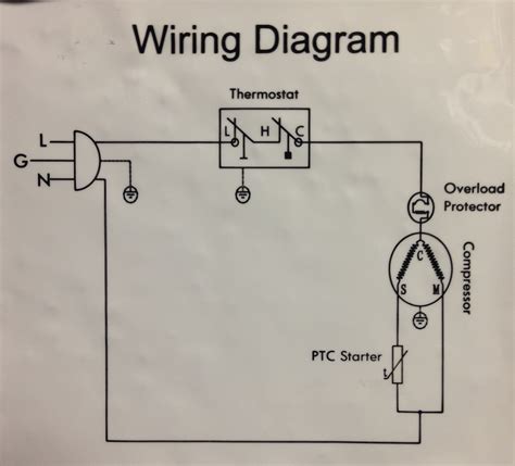 diagram wiring diagram   refrigerator compressor mydiagramonline