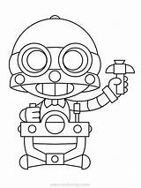 Brawl Stars Coloring Pages Color Carl Print Character 색칠 Xcolorings Colt Star Di Colorare Da Disegni Printable 1200px 900px 91k sketch template