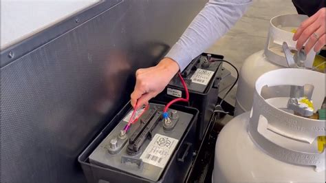 upgrading  rv  dual  volt batteries youtube