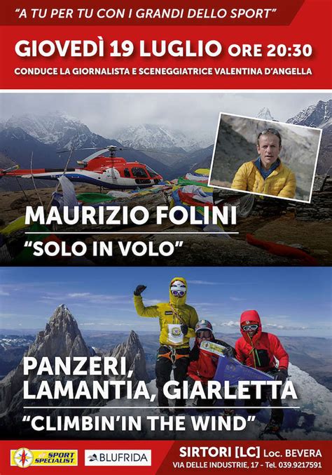 Df Sport Specialist Presenta I Film Solo In Volo E Climbin