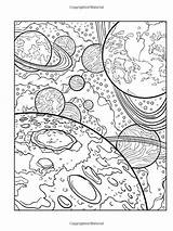 Mandala Coloriage Detailed Sheets Planète Celestial Viatico Skyscapes Christmas sketch template