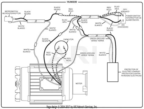 homelite hu electric pressure washer parts diagram  wiring diagram