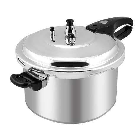 quart aluminum pressure cooker fast cooker canner pot kitchen large