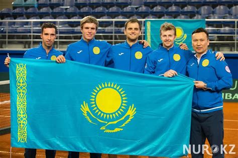 kazakh national team reaches davis cup world group playoffs  astana times