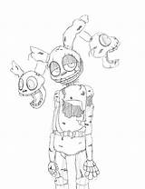 Spring Trap Fnaf Pages Colouring Fnaf3 Search Again Bar Case Looking Don Print Use Find sketch template