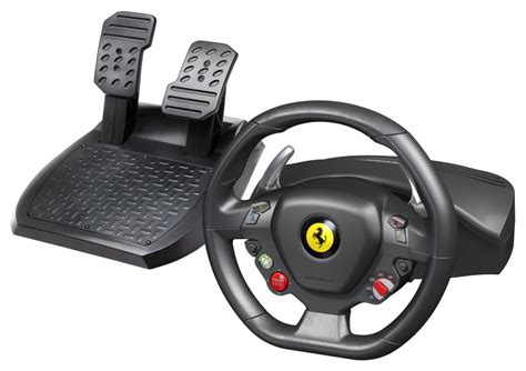 thrustmaster  release  officially licensed racing wheel  ferrari  xbox   style