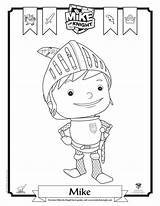 Coloring Knight Mike Fun Pages Detailed Boys Perfect High sketch template