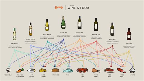 infographic food  wine pairing guide yummly