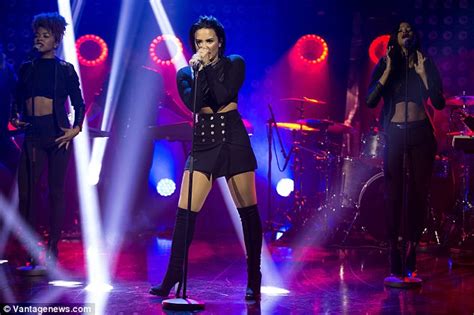 Demi Lovato Oozes Sex Appeal While Appearing On Norwegian