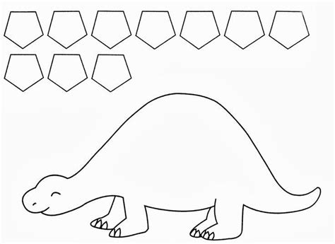 printable dinosaur coloring pages  preschoolers  dinosaur