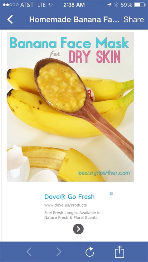 Homemade Banana Face Mask Recipes – Perfect For Post Sun Skin Care Or