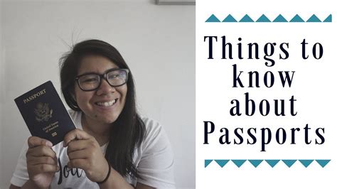 things to know about passport youtube