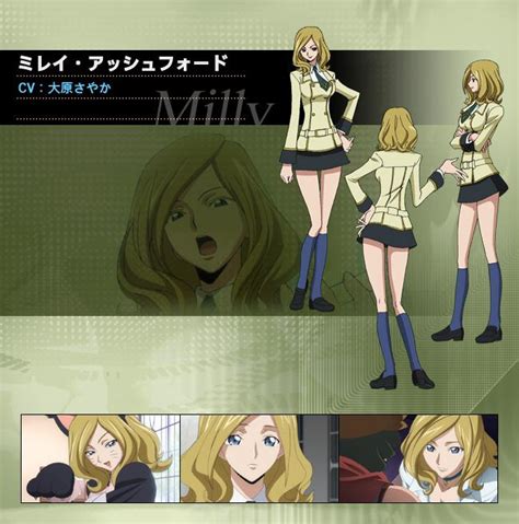 Image Milly Profile  Code Geass Wiki Your Guide To The Code