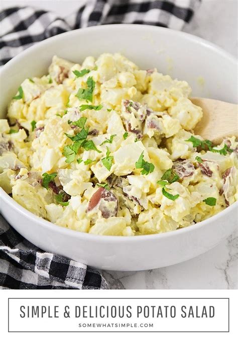 easy potato salad recipe  simple potato salad recipe potatoe salad recipe easy