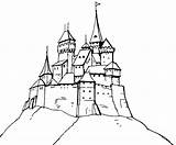 Castelo Colorir Desenhos Castelli Princesse Adulti Installé Château Disegnidacolorareperadulti Uniquement Contour Ruvida Benissimo Ottenere Qdb sketch template