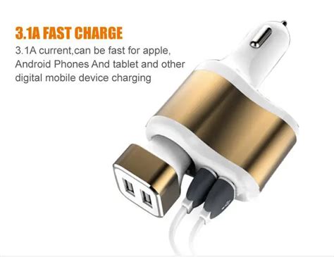 auto styling usb car charger  mercedes benz