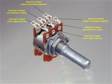 potentiometer wiring  motor