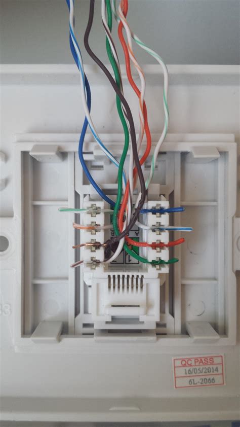 uk rj plug  socket wiring code rj socket wiring diagram