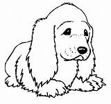 Colorat Caine Desene Planse Caini Dog sketch template