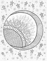 Para Colorear Sun Dibujos Seleccionar Tablero Moon Terapia Rising Imprimir sketch template