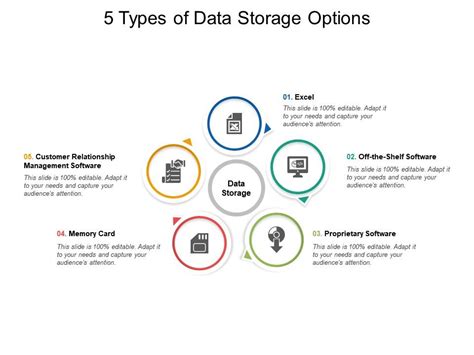 types  data storage options  graphics  powerpoint