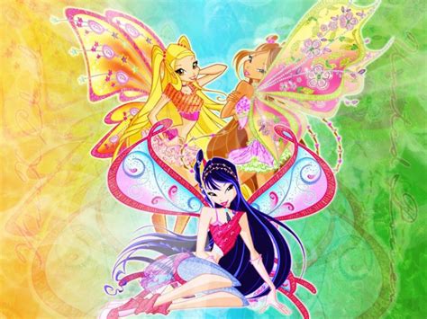 Stella Flora And Musa Of Winx Club Download Hd Wallpapers