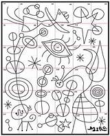 Miro Joan Mirò Lezioni Visuels Elementare Activités Artistiques Artistes Miró Artprojectsforkids Dominique Decort Fichas Maestro Sueña Printablecolouringpages sketch template