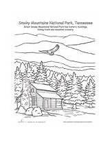 Mountains Appalachian Smoky Designlooter sketch template