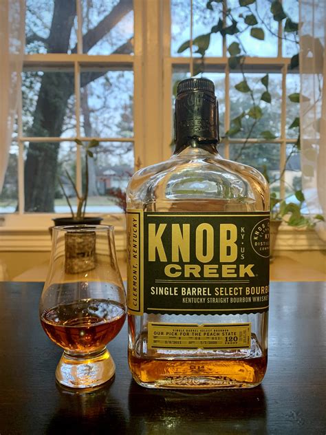 review  knob creek single barrel select bourbon  proof rbourbon