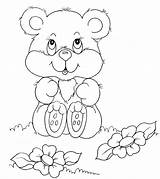 Atividades Escolares Riscos Ursinhos Ursinho Atividade Osito Urso Colorear Osos Educativas Nil Montar Ampliar Risco Compartir sketch template
