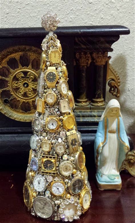 Christmas Tree Made From Vintage Watches Pictures, Photos