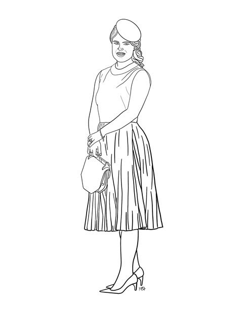 royal family coloring page coloring home