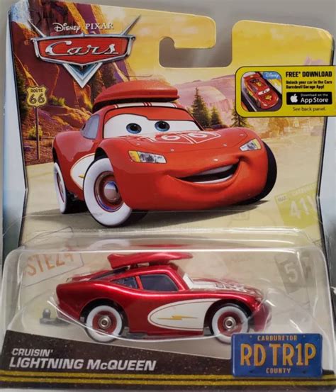 disney pixar cars road trip series cruisin lightning mcqueen  trp